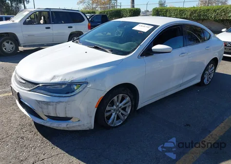 2015 Chrysler 200 Limited from USA, damaged, VIN 1C3CCCAB3FN666906